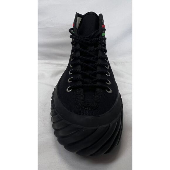 Gucci Interlocking G Hightop Black Sneakers Men\'s US7.5 SPB-CA 346079 main image 12